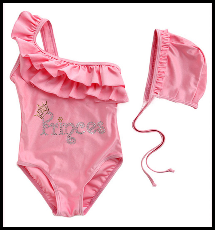 06-028 2013 new flounced sling style childrens swemwear for girls girl bikini swimsuit children's swimsuit Free shipping