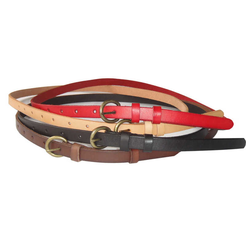 0784 - thin belt female genuine leather all-match women's belt