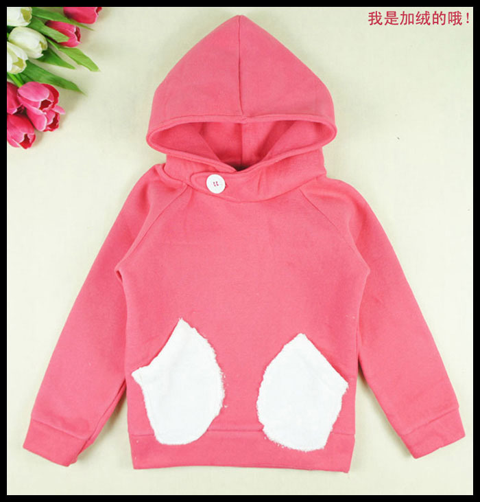 09-021 2013 new  Gloves style hoodies for boys and girls hoodie sweatshirts hoodies kids FREE SHIPPING