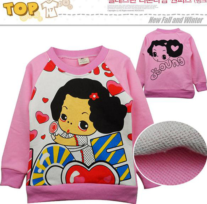09-107 (5pcs/lot) Confused baby pattern hoodie for boys and girls,hoodie sweatshirts hoodies kids FREE SHIPPING