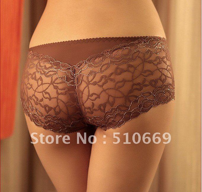 09Free Shipping 1pc/lot 5 Colors Cozy Colthes Ligerie Women Underwear Briefs Sexy Lace Panties