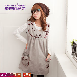 1 18 ! radiation-resistant maternity clothing classic hot-selling embroidered plus size 60308