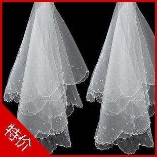 1.5 meters pearl veil bridal veil wedding dress long veil