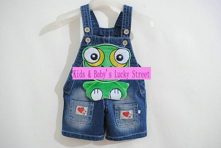 1-5T The fashion leisure cowboy Suspenders children overalls baby rompers, infant rompers