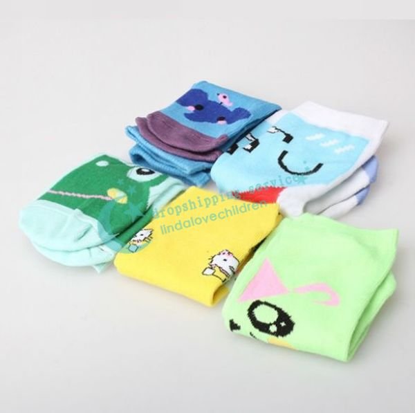 1 Pairs New Hot Animal Prints Colorful Cotton Low Cut Boat Socks Random Hot Drop Shipping/Free Shipping