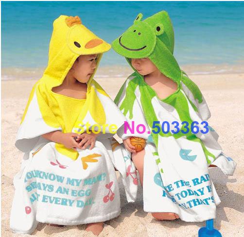 1 pc baby sleepwear bags,Animal shape towel,baby bathrobe,blankets 0-6years  free shipping