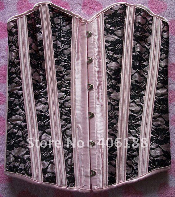 1 set free shipping !! Sexy corset, Sexy Satin boned CORSET Bustier
