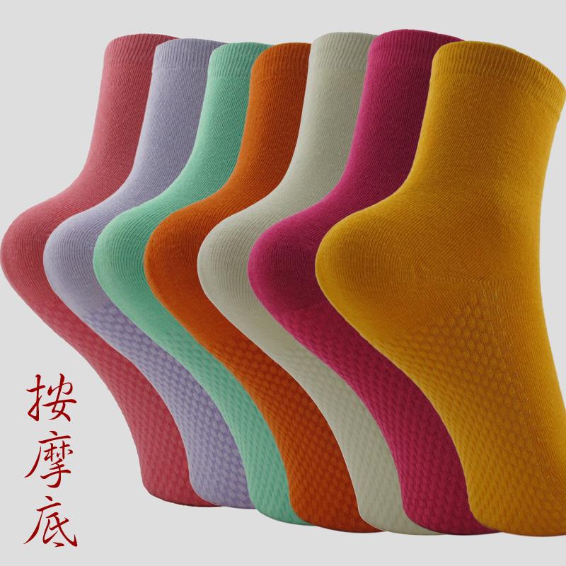 10 double rabbit wool socks women's thickening socks winter thermal 100% cotton socks