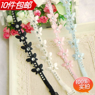 10 double-shoulder rhinestones butterfly belt invisible underwear lingerie shoulder strap pectoral girdle bra strap