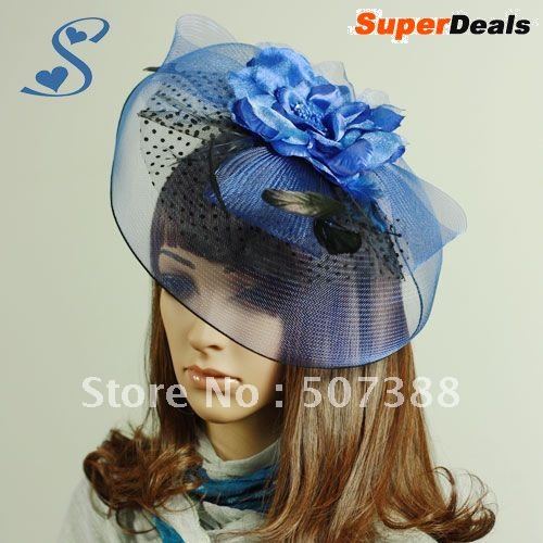 10% OFF !! New Special Feather hats,Bridal Party Headwear,Royal Caps,Netting Veils,Wedding Accessories RH-1105