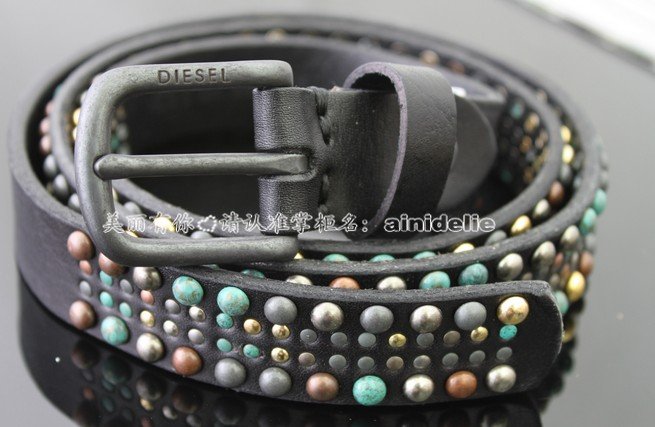 10$ off per 150$ discount free shipping lady genuine leather rivet belt, women colors stud cow leather belt