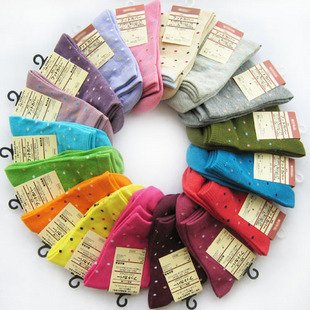 10 pair Ladies fashion socks cotton tube/random