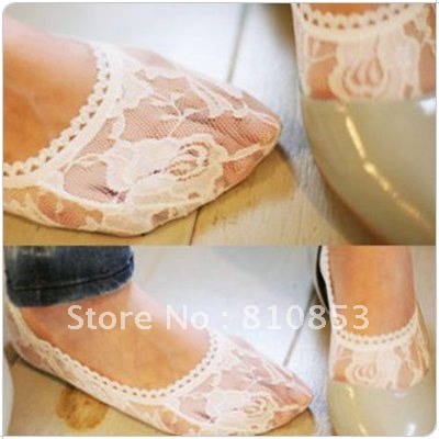10 pairs/lot, free shipping,sexy lace socks,women's invisible socks wholesale Lc-01-322