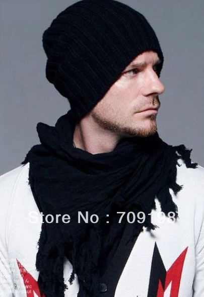 10 pcs 2012  Korean knitting beanies hats for men and women cheap beanie hat multi-color size 29 * 16cm free shipping