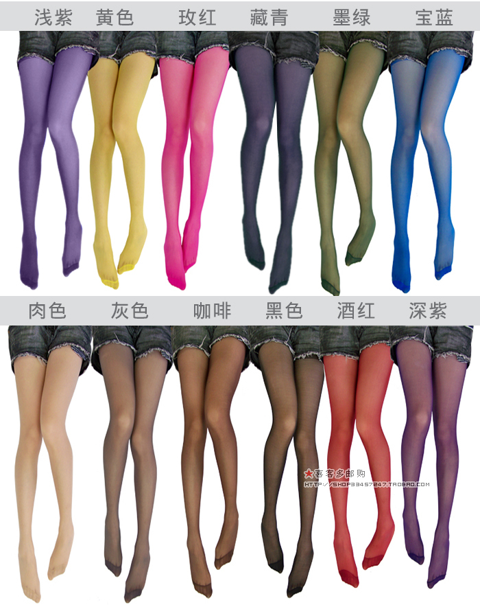 10 pcs/lot Ultra-thin and transparent velvet stockings women pantyhose wholesale women nylon socks to work socks