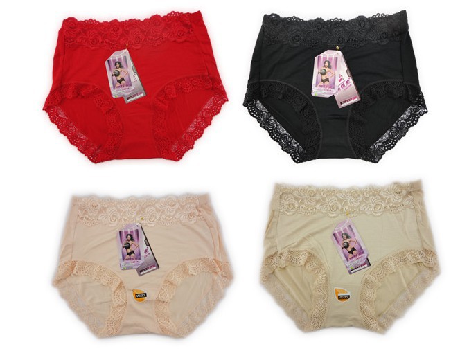 10 Pieces/lot Free Shipping Women Modla Cotton Underwear Panties Briefs