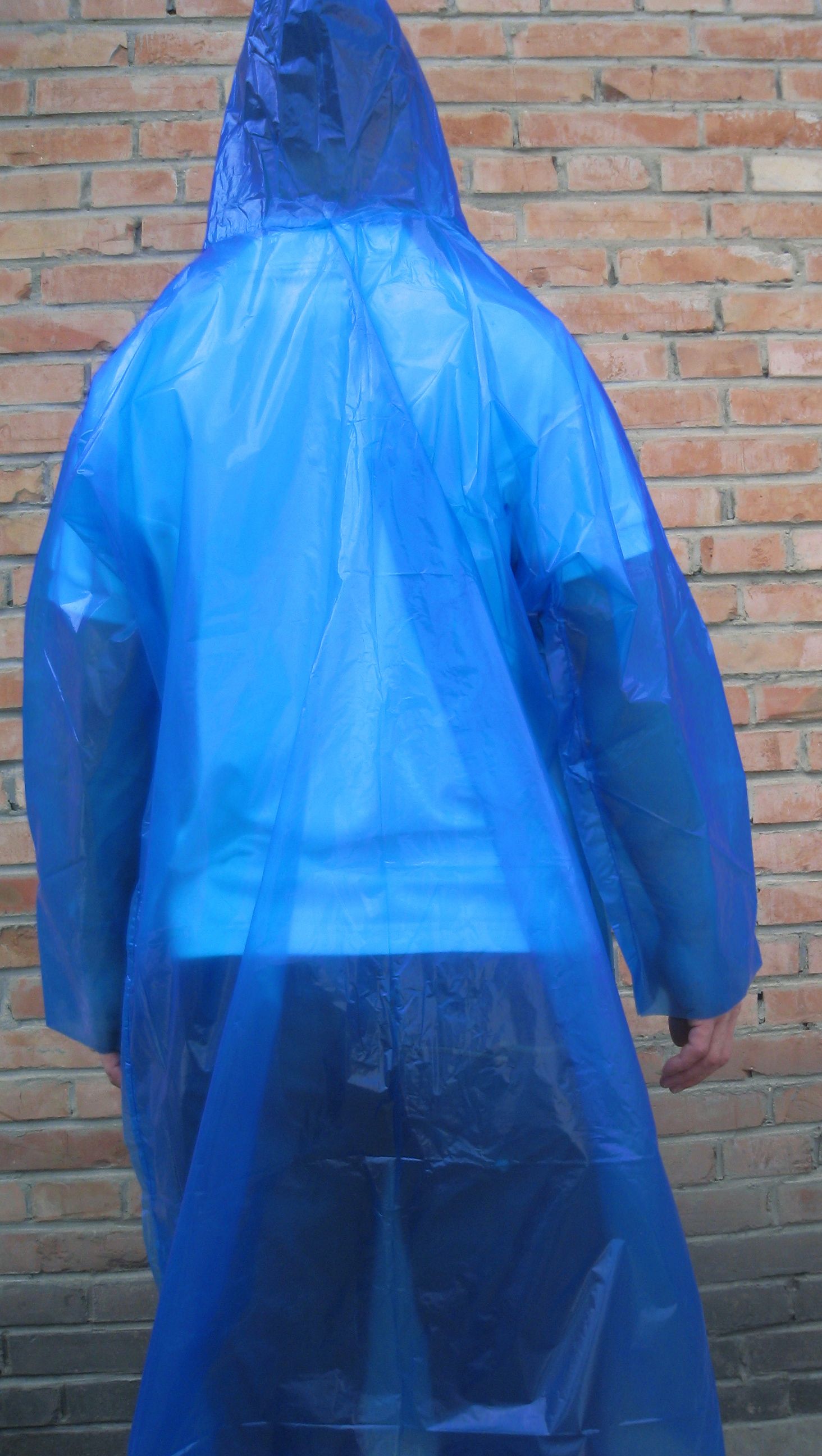 10 Pieces/Lot Hot-selling Lengthen Plus Size Wear-resistant Transparent Raincoat Free Shipping