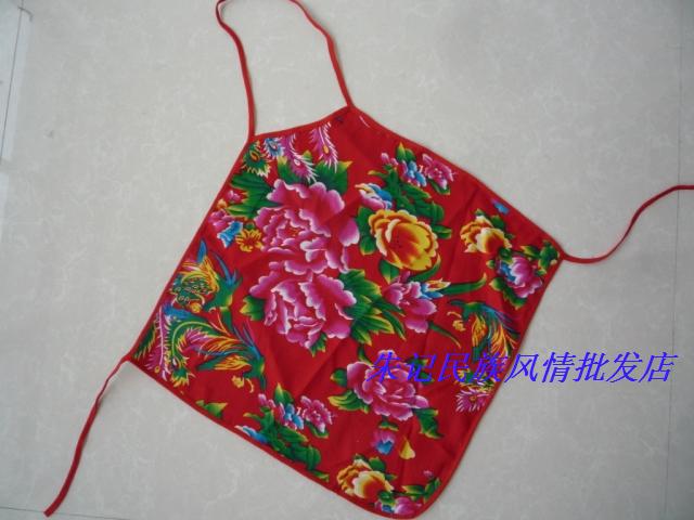 100% cotton big cotton prints apron adult apron national trend summer cotton prints apron