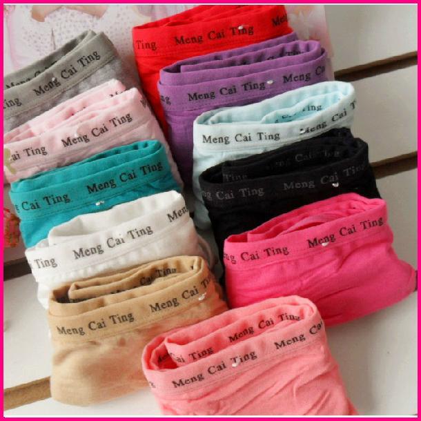 100% Cotton high quality women's bamboo fiber underwear ladies' comfortable daily briefs wholesale
