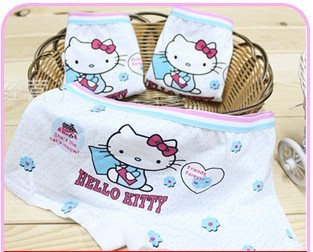 100% cotton hot-selling child trunk child panties children underwear panties female child panties
