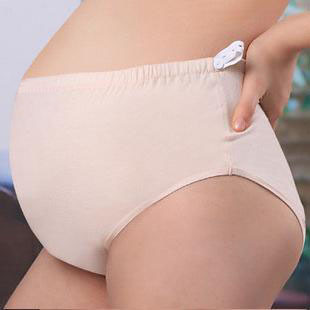 100% cotton waist adjustable maternity panties/pregnant women's underwears/mother girdle briefs free shipping