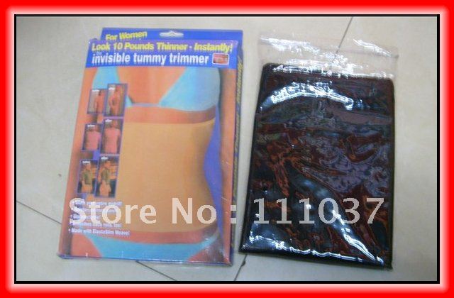 100% High Quality Invisible Tummy Trimmer Slimming Belt Waist Cincher 300pcs with retail box