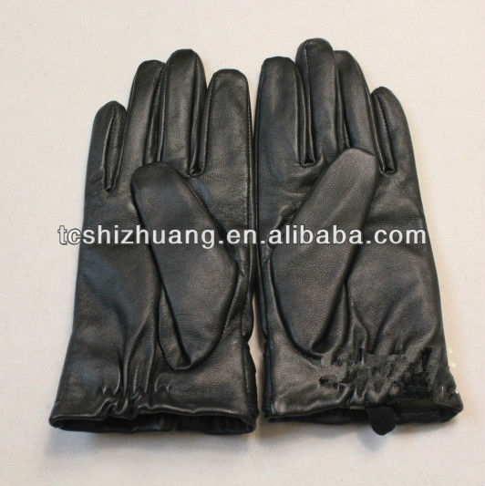 100% sheep leather women fashion genuine leather gloves,so fashion leather gloves