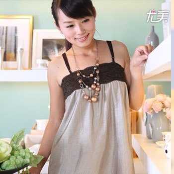 100 silver fiber radiation-resistant spaghetti strap maternity clothing radiation-resistant maternity clothing 908