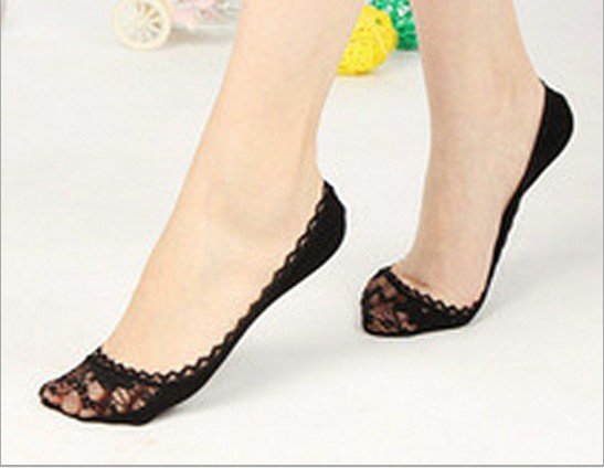 1000pairs/lot  Lace invisible socks for Women Free shipping