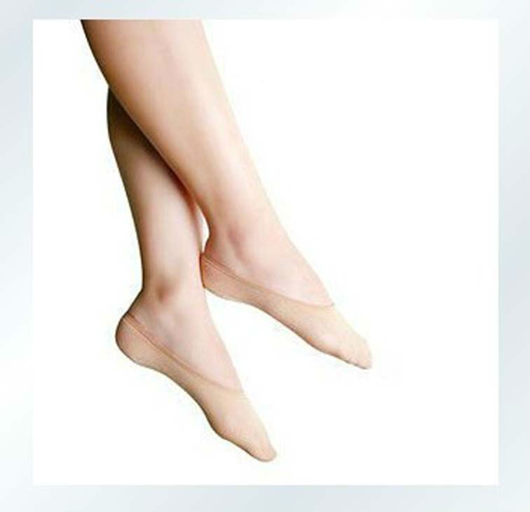 100pairs/lot ankle Silk invisible socks for Women ,female sox Black / Skin Free shipping