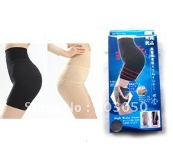 100pcs/lot Double Crush Slimming Pant Made By Nylon&Spandex, Black&Beige Colors, Free Size, Opp Bag Package Free Shipping