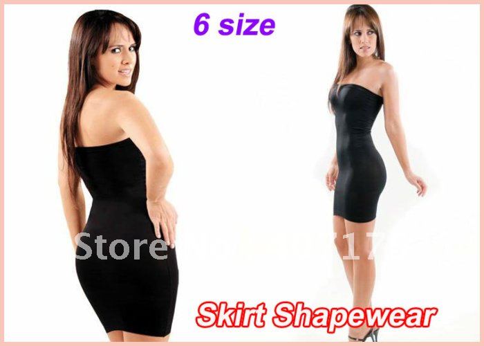 100pcs/lot Ladies' Beauty Body Magic Body Slip Amazing Strapless Shapewear(OPP bag)