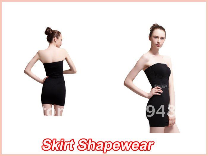100pcs/lot Ladies' Beauty Body Magic Body Slip Amazing Strapless Shapewear (OPP bag)