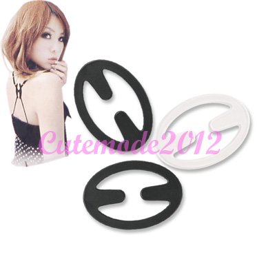 100pcs/ lot Perfect Bra Strap Clip Bra Strap Safe Lock,Anti-Slip Clasp Oval type Free Shipping to Worldwide