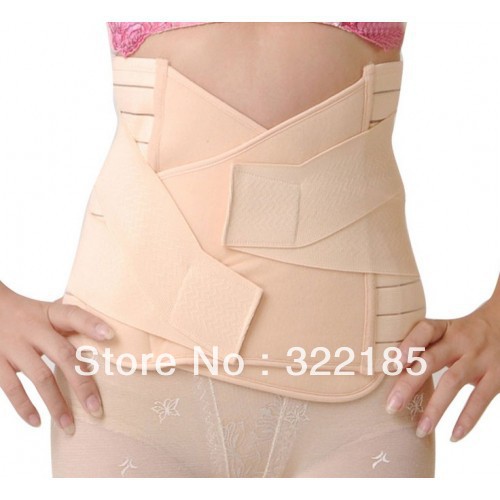 100pcs/lots Maternity Postpartum Corset Support Recovery Tummy Belly Waist Belt Shaper Slimming Body GCP353