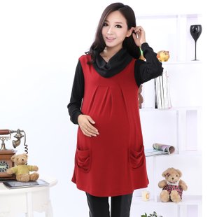 102101  Maternity Clothing Maternity Dress Pregnant Women Dress in different colors