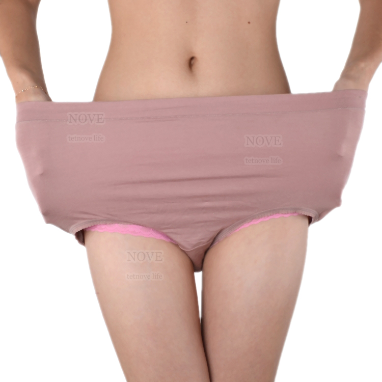 1047 ultralarge women's modal triangle panties women's high waist plus size mommas pants 58