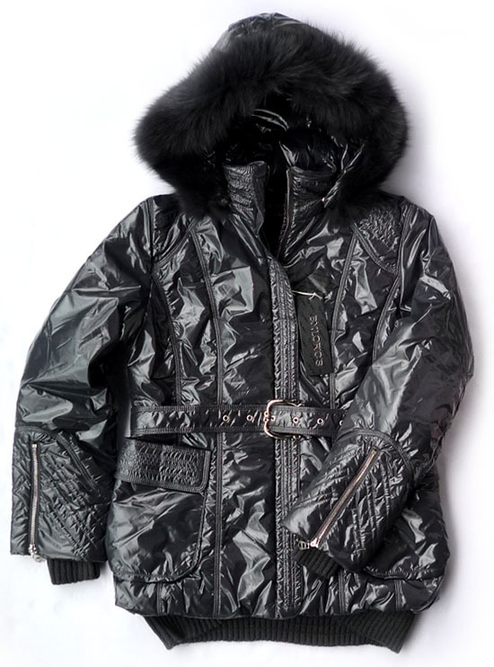 105 - 118 plus size thermal Women casual winter bylorc shiny down coat - 2