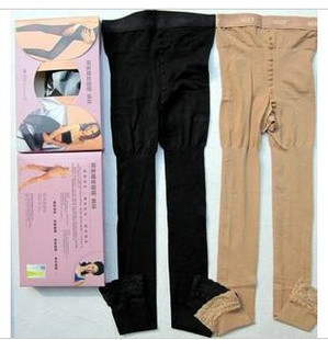 105d carving ankle length trousers socks leg shaping fat burning beauty care stovepipe untucked legging