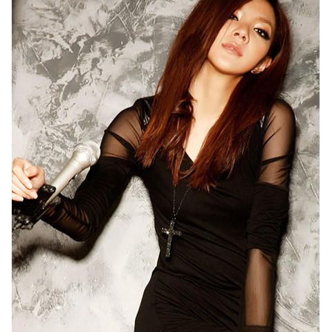 1088 black leather mosaic gauze sleeve t-shirt