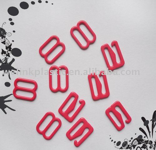 10mm metal nylon coated bra adjuster, 1000pcs/lot bra nylon coated slider,hook for brassiere strap adjuster,lingerie accessory,