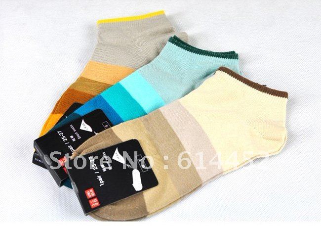 10Pairs Couples Mounted Sock Slippers,5 Pairs Men's Sock, 5Pairs Women's Sock-Free Shipping