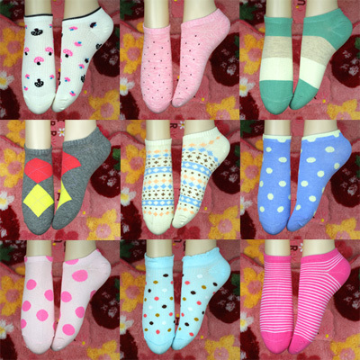 10pairs double 100% cotton sock muji women's sock slippers invisible shallow mouth high quality 100% cotton thin female socks