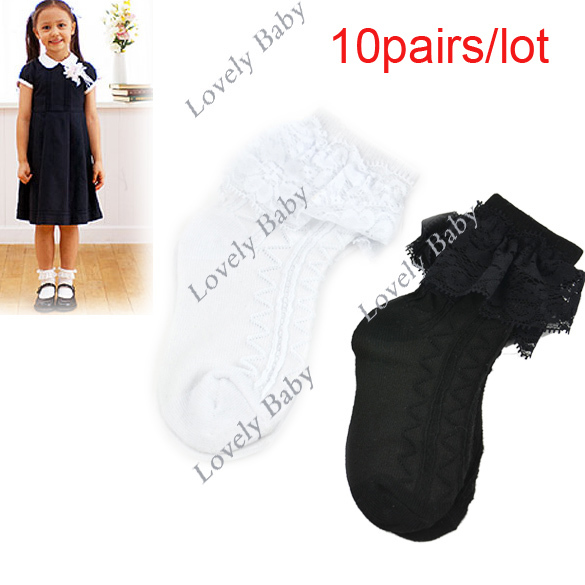 10pairs/lot 2013 Hot sale Korea Girl cute lace socks Princess style Socks Dancing Children Socks 11383