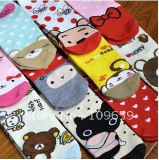 10pairs/lot,free shipping,casual socks cartoon women's socks wholesale CY-01-126
