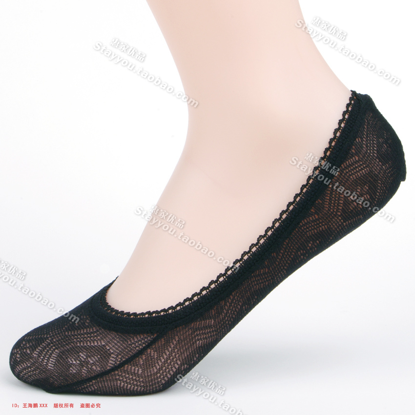 10pairs Wholesale free shipping retail high-quality spring and autumn Socks fashion lace sock slippers cute invisibility socks