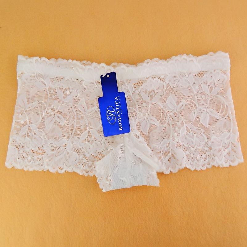 10pc lot free shipping gauze soft low-waist sexy full lace women's trunk mesh panties