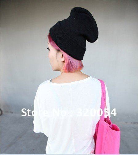 10pcs/lot,Autumn and winter men and women the same style fluorescent color hats, adult knitted caps,multicolor,free shipping