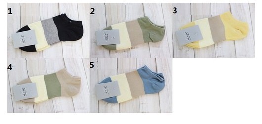 10pcs/lot , CL2042 100% Cotton Classic Color Stripe Cotton Socks Stealth Socks , 4 colors ,  Free shipping