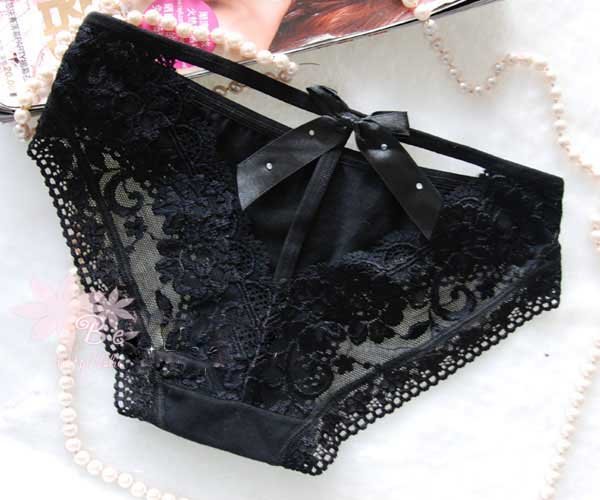 10pcs/lot Promotion Hot sale!!! Lingerie Sexy Intimate women panties women Underwear bow-tie